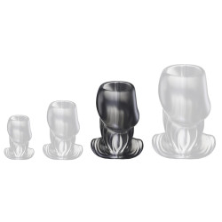 FUKR Plug Tunnel Holik L 7 x 4.5 cm - Ouverture 31 Noir